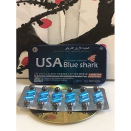 USA Blue Shark- американская голубая акула 1 таб. для мужчин E-0086