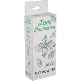 Пудра для игрушек ароматизированная Love Protection Мята 15гр 1823-00Lola