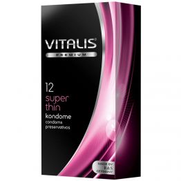 Презервативы VITALIS PREMIUM № 12 super thin - супер тонкие