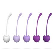 Набор вагинальных шариков S-HANDE CHERRY, cиликон, мульти-цвет, 5 шт