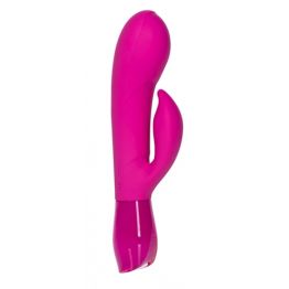 Вибратор с клиторальным стимулятором Key by Jopen - Ceres Rabbit - Raspberry Pink розовый