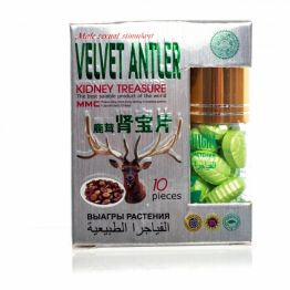 Velvet Antler капсулы для мужчин, 1 таблетка E-0143
