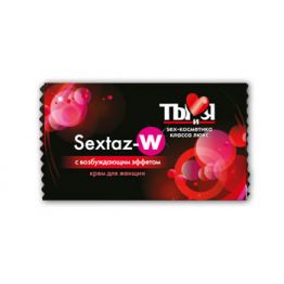 КРЕМ Sextaz-W для женщин одноразовая упаковка 1,5г арт. LB-70021t