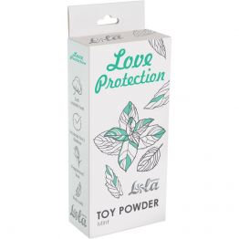 Пудра для игрушек ароматизированная Love Protection Мята 30гр 1823-01Lola