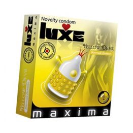 Презервативы Luxe Maxima Желтый дьявол №1, 1 шт