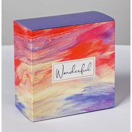 Коробка складная Wonderful, 14 × 14 × 8 см   4796789